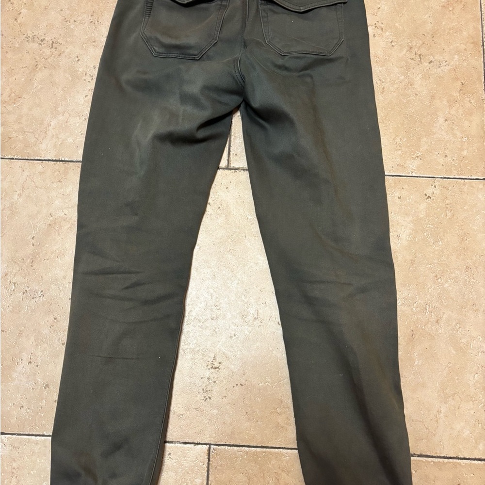 PAIGE Women’s Dark Olive Cargo Pants